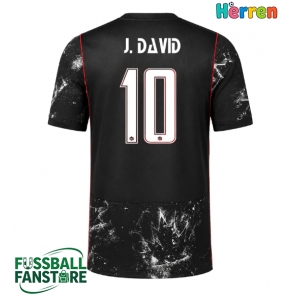 Kanada Jonathan David #10 Replik Auswärtstrikot WM 2026 Kurzarm